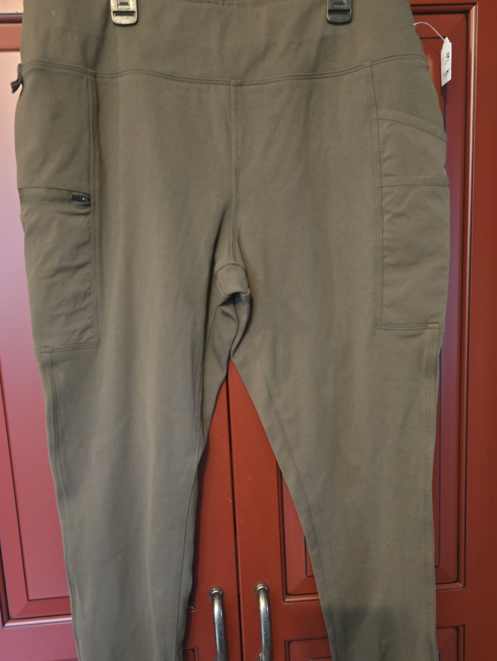 WoMen's Olive Green Utility Jogger Pants Carhartt